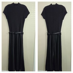 Tadashi Long Maxi Black Elegant Formal Dress Size 14